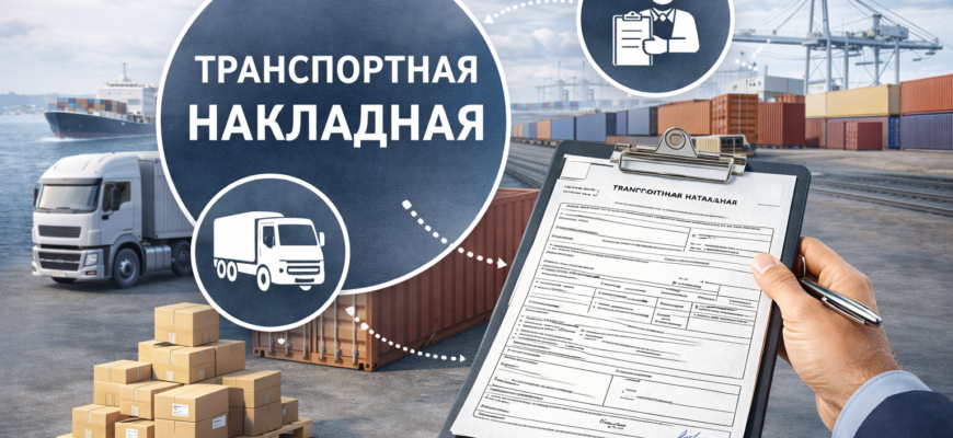 transportnaya nakladnaya na perevozku gruza dokument dostavki